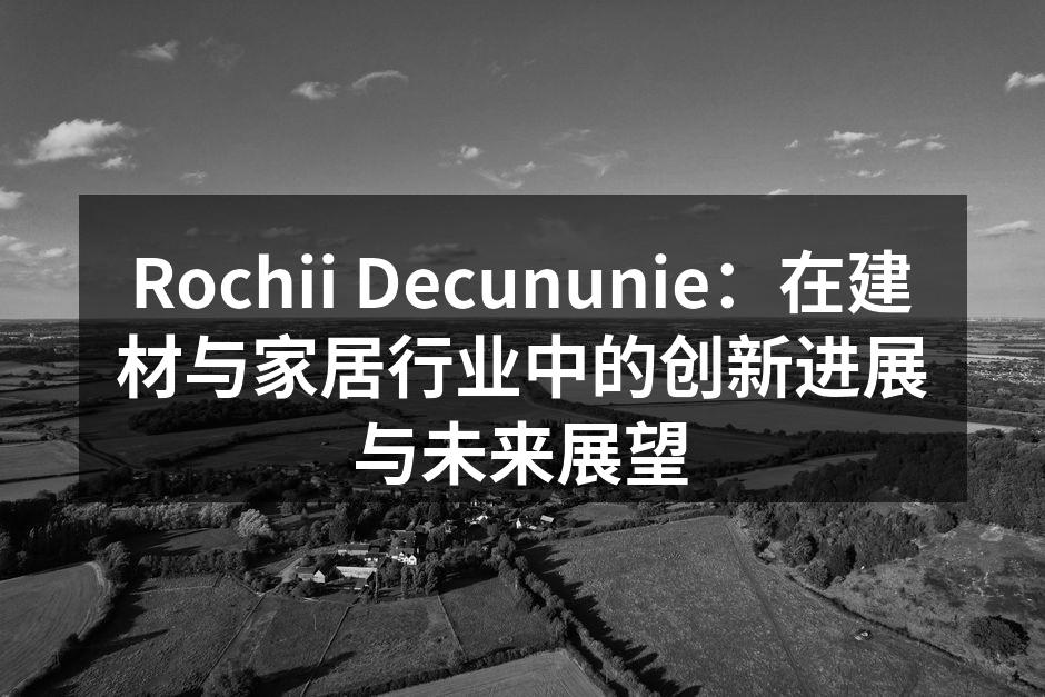 Rochii Decununie：在建材与家居行业中的创新进